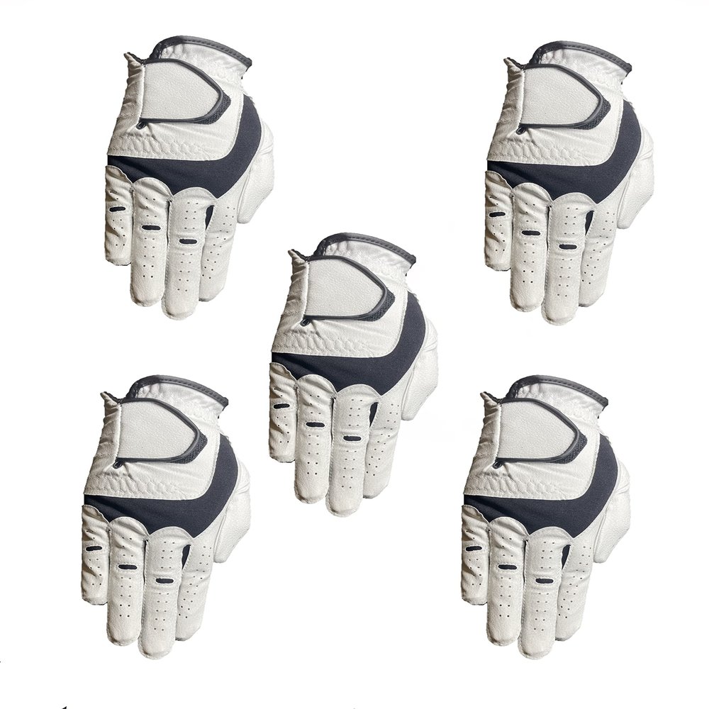 5 - All Weather Synthetic Golf Gloves (Left Hand for Right Hand Golfer) (3XL)