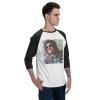 Mens Long Sleeve Shirt Ronnie milsap Baseball T-Shirts Fashion Classic O Neck Top Long Sleeve Cotton Tee Black Medium view 2