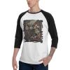 Mens Long Sleeve Shirt Emmylou Harris Baseball T-Shirts Fashion Classic O Neck Top Long Sleeve Cotton Tee Black X-Large view 4