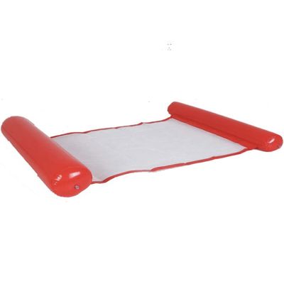 Sandwich Hammock Foldable Inflatable Backrest Floating Row Water Amusement Lounge Chair Floating Bed