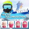 KOOLSOLY Kids Balaclava Face Mask, Winter Hat Face Warmer for Cold Weather Ski Mask for Boys Girls view 3