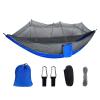 TOMYEUS Swings Seats Camping Hammock, 260 * 140 cm, Outdoor Swing with Net, Nylon Hammock, Ultra Light Outdoor Hunting Tour, Portable Hammock Tent Playground Swing (Color : A) view 1