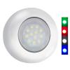 Besramtic LED Marine Courtesy Lights For Boat With RGBW Waterproof Flush Surface Mounting One Piece 12 Volts 3 Inches view 1
