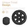 4 inch Cooler Wheels,Fits 5 Gal Beverage Rollers, Ice Cube 60/70 qt Rollers,Cooler Wheel Replacement Kit(Black, 2 Pack) view 3