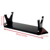 WANLIAN Lightsaber Stand Knife Stand Acrylic Desktop Lightsaber Display Stand Sword Stand Holder Decorative Sword Stand Display Stand For saber, dagger, sword display(All black 1 pack) view 2