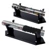 WANLIAN Lightsaber Stand Knife Stand Acrylic Desktop Lightsaber Display Stand Sword Stand Holder Decorative Sword Stand Display Stand For saber, dagger, sword display(All black 1 pack) view 4