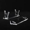 WANLIAN Lightsaber Stand Knife Stand Acrylic Desktop Lightsaber Display Stand Sword Stand Holder Decorative Sword Stand Display Stand For saber, dagger, sword display(Transparent 1 pack) view 4