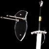WANLIAN Sword Stand Sword Hook Wall Hook Display Stand Single Sword Vertical Wall Mount Universal Sword Stand Wall Mount Display Stand for Sword Dagger Axe Key Knife Anime Sword (Transparent 1 Pack) view 1
