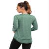 Abrooical Long Sleeve Workout Shirts for Women UPF 50+ Crewneck Sport Tee Yoga Hiking Tops Winter Long Green Small view 4