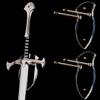WANLIAN Sword Stand Plaque Hook Display Stand - Universal Wall Mount for Sword & Axe - Transparent 2 Pack view 1