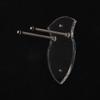 WANLIAN Sword Stand Plaque Hook Display Stand - Universal Wall Mount for Sword & Axe - Transparent 2 Pack view 3