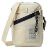 Topo Designs Mini Shoulder Bag - Over the Shoulder Bag for Daily Carry Essentials, Fanny Pack Carry Option, Bike Light Attachment Loop, Designed in Sunny Colorado (Bone White) view 1