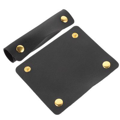Housoutil 2pcs Pu Luggage Handle Protectors Grocery Bag Hand Grips Comfortable Bag Accessories for Shopping and Travel