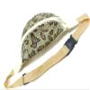 Women's Metal Mesh Fanny Pack Shiny Rave Waist Bag Adjustable Belt for Festival Party or Daily Use(Beige Animal) view 4