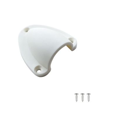 Berfi Life Marine Wire Cable Vent Cover with 3 Screws, Plastic Clamshell Vent Clam Shell Vent Cover for Boat Yacht