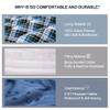 HiZYNICE Sleeping Bags for Adults Cold Weather Zero Degree Extra Large Sleeping Bag Adult Big and Tall Winter Camping XXL,Navy Blue Right Zip,90" x 39" view 3