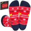 IRISGOD Funny Christmas Socks for Men & Women - Novelty Xmas Gifts - Cool Stocking Stuffers view 1
