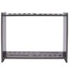 Bathrena 12 Holes Pool Cue Rack w/Billiard Triangle Billiard Racks Display Floor Pool Cue Storage Floor Stand Billiard Stick Rack Cues for Indoor Bars Sports Venues view 3