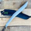 EGKH - 20" Long Blade Sirupate Sword Khukuri - Full Tang High Graded Carbon Steel Kukri - Khukri - Handmade by EGKH Khukuri House Nepal view 4