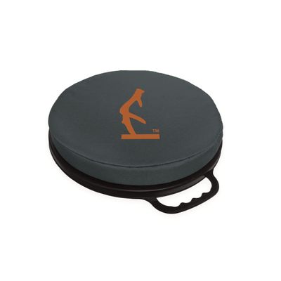Half Rack Bucket Swivel Seat - Mobile, Comfortable & Versatile Cushioned Seat - Fits Most 2.5 to 7 Gallon Buckets - Great for Hunting, Fishing & Sporting Events