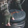 Half Rack Bucket Swivel Seat - Mobile, Comfortable & Versatile Cushioned Seat - Fits Most 2.5 to 7 Gallon Buckets - Great for Hunting, Fishing & Sporting Events view 3