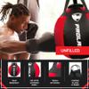 PROLAST Wrecking Ball Heavy Punching Bag for Adults, Hook and Uppercut, Body Snatcher, Boxing, MMA, Muay Thai Training Equipment, Unfilled, 65 lbs, New Edition Red and Black view 3