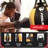 PROLAST Wrecking Ball Heavy Punching Bag for Adults, Hook and Uppercut, Body Snatcher, Boxing, MMA, Muay Thai Training Equipment, Unfilled, 65 lbs, New Edition Yellow and Black view 3