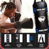 PROLAST Wrecking Ball Heavy Punching Bag for Adults, Hook and Uppercut, Body Snatcher, Boxing, MMA, Muay Thai Training Equipment, Unfilled, 65 lbs, New Edition Blue and Black view 3
