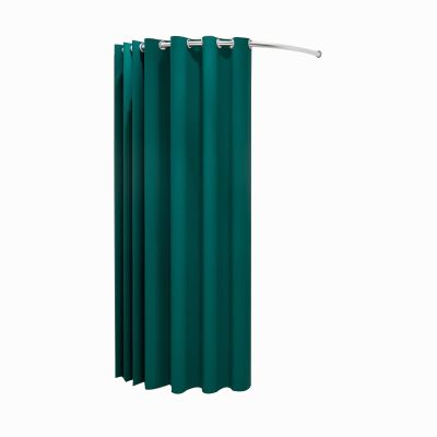 Dressing Room,Fitting Room Curved Corner Shower Curtain Clothing Store Fitting Room Floor-Standing Temporary Changing RoomChanging Room Used in Mall, Boutique and Office