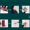 Dressing Room,Fitting Room Curved Corner Shower Curtain Clothing Store Fitting Room Floor-Standing Temporary Changing RoomChanging Room Used in Mall, Boutique and Office view 3