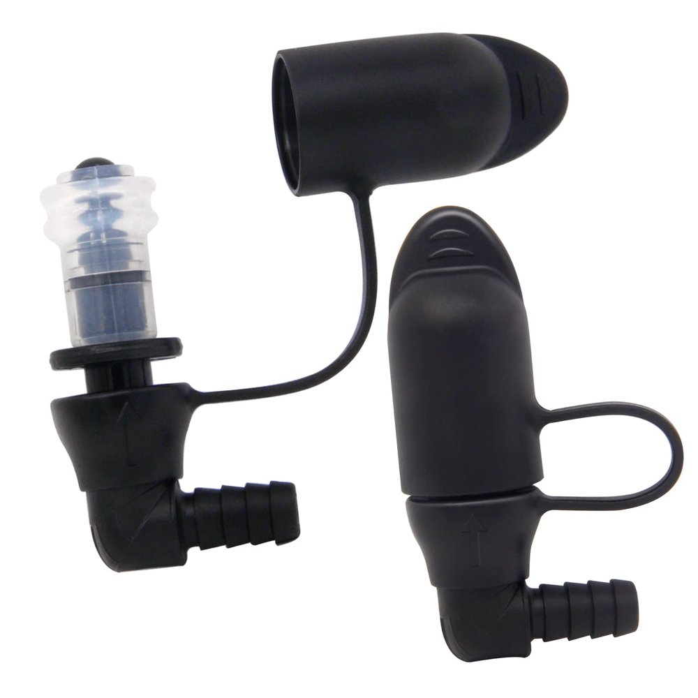 2 Pack Hydration Bags Bite Valve Mouthpiece Replacement for Cross Country Bladder Bag 90 Degree for Quick Acces & Easy Drinking Universal for Any Hydration Pack System