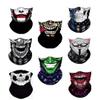 WYSUMMER 8PCS Scarves Bandanas Face Tube Black Headband, Motorcycle Multi Function Headwear Hat Scarf Neck Warmer Balaclava view 2