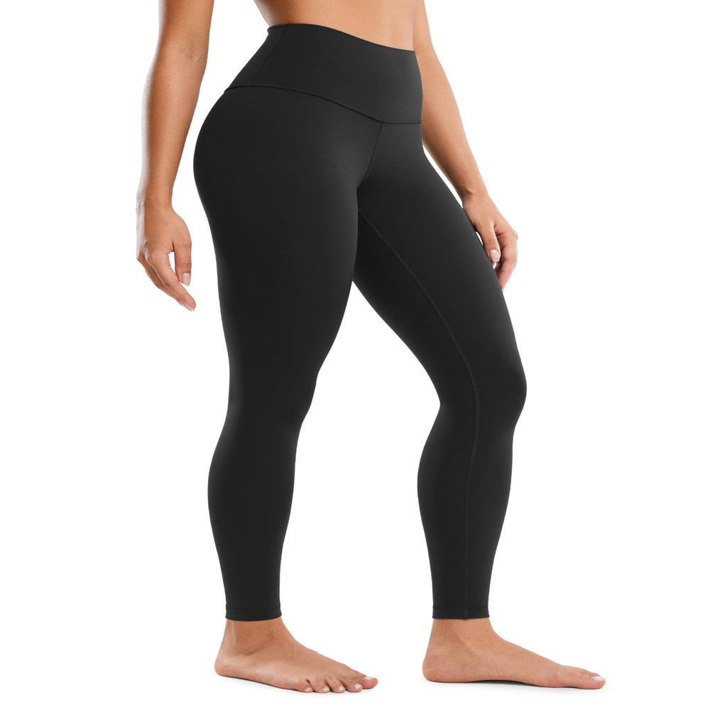 CRZ YOGA Butterluxe Yoga Leggings 28'' - High Waisted Womens Workout Lounge Pants Buttery Soft Black X-Large