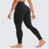 CRZ YOGA Butterluxe Yoga Leggings 28'' - High Waisted Womens Workout Lounge Pants Buttery Soft Black X-Large view 2