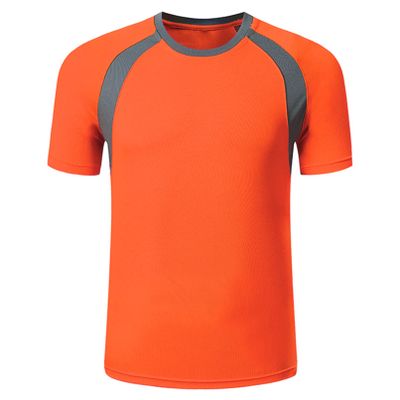 TiaoBug Kids Boys Rash Guard Swim Shirt UPF 50+ Sun Protection Short Sleeve Swimming Top Quick Dry Athletic Sun Shirts Orange 3-4 Years