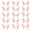 YANZHAN 15 Pair Fairy Pixie Elf Ears for Cosplay Halloween Christmas Any Themed Party - Pink Complexion, Long Style view 1