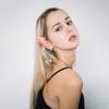 YANZHAN 15 Pair Fairy Pixie Elf Ears for Cosplay Halloween Christmas Any Themed Party - Pink Complexion, Long Style view 4