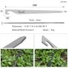Tent Stakes,Titanium Tent Pegs, L 11.8in/30cm Heavy Duty Camping Stakes,Rustproof, Not Easy to Bend,Essential Tent Accessories for Camping, Rain Tarps, Hiking, Backpacking view 4