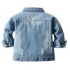 Button Jacket Top Boys Jeans Toddler Coat Kids Baby Jacket Down Denim Pocket Girls Tween Girls (Blue, 18-24 Months) view 2