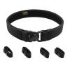 TACNEX 2" Duty Belts with Loop Liner 4 Belt Keepers + 1.5" Inner Belt with Hook Liner M(30"-34") view 2