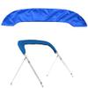 Bimini Top Boot Cover for 3 Bow Boat Support Top - 600D Waterproof Canopy Storage Organization Accessories for Snow Rain Dust Proof (91"-103" W) view 1