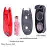 Awpeye 12 Pack Led Safety Light, Safety Light, High Visibility Strobe Running Lights Used for Bicycle, Walking Etc. Clip-On Running Lights Clip to Clothes Strap to Wrist, Bike Or Anywhere (Red) view 2