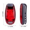 Awpeye 12 Pack Led Safety Light, Safety Light, High Visibility Strobe Running Lights Used for Bicycle, Walking Etc. Clip-On Running Lights Clip to Clothes Strap to Wrist, Bike Or Anywhere (Red) view 3