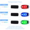 Awpeye 12 Pack Led Safety Light, Safety Light, High Visibility Strobe Running Lights Used for Bicycle, Walking Etc. Clip-On Running Lights Clip to Clothes Strap to Wrist, Bike Or Anywhere (Red) view 4