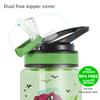 Home Tune 15oz Water Bottle for Kids Girls Boys School, Dinosaur view 4