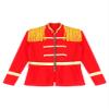Manyakai Kids Boys Girls Circus Ringmater Coat Marching Band Uniform Carnival Party Tassel Jacket Coat Red 12 Years view 3