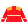 Manyakai Kids Boys Girls Circus Ringmater Coat Marching Band Uniform Carnival Party Tassel Jacket Coat Red 12 Years view 4