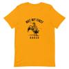 Not My First Rodeo t-Shirt, Country Music Tshirts for Women Gold view 1