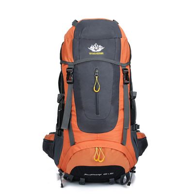 70L Hiking Backpack With Rain Cover Waterproof Lightweight Camping Backpack For Men Women,Outdoor Sport Travel Daypack For Climbing Touring