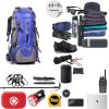 50L Hiking Backpack Waterproof Lightweight With Rain Cover,Outdoor Sport Daypack For Men Women Climbing Camping Touring view 4